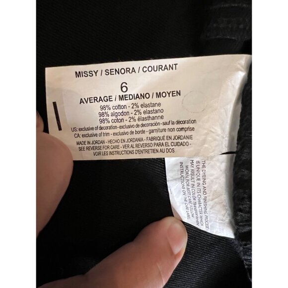 NWT Gloria Vanderbilt Amanda Jeans Size 6 Average Tapered Leg Classic Rise Soft - Picture 10 of 11